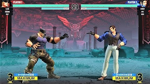 Team Ikari Warriors 94 vs Team Art of Fighting (Hardest AI) - KOF XV