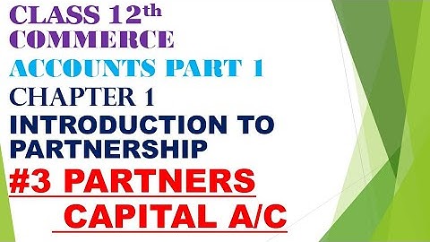 class 12th commerce accounts part 1 chapter 1 Introduction to partnership gseb Gujarat board English