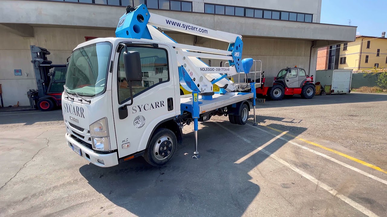 Piattaforma Aereea Autocarrata SOCAGE 20 D | Sycarr Carrelli Elevatori - Vignola (MO) ( Cod. 15494 )