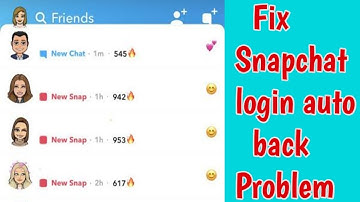 fix Snapchat Login auto back problem 2022 | fix Snapchat Login keeping back problem not login