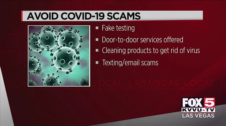 Nevada Attorney General's office warns of increase in COVID-19-related scams