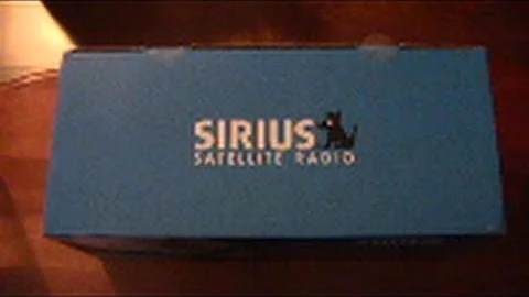Sirius Universal Boombox Unboxing