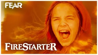 Charlie Goes Berserk Mode (End Scene) | Firestarter (2022) | Fear