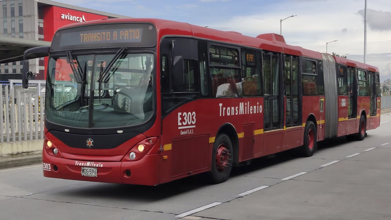Movimiento de buses Bogotá Colombia - Marcopolo Gran Viale Volvo B10M | B12M | B340M
