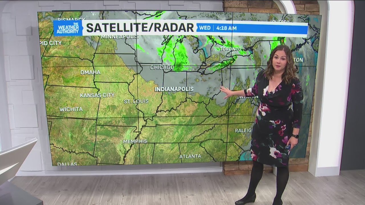 Cool, cloudy and breezy day ahead - YouTube