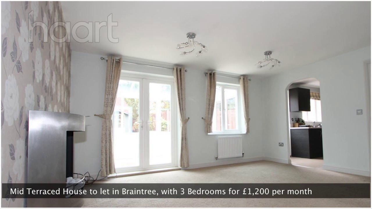 Mid Terraced House to let in Braintree for £1,200 per month YouTube