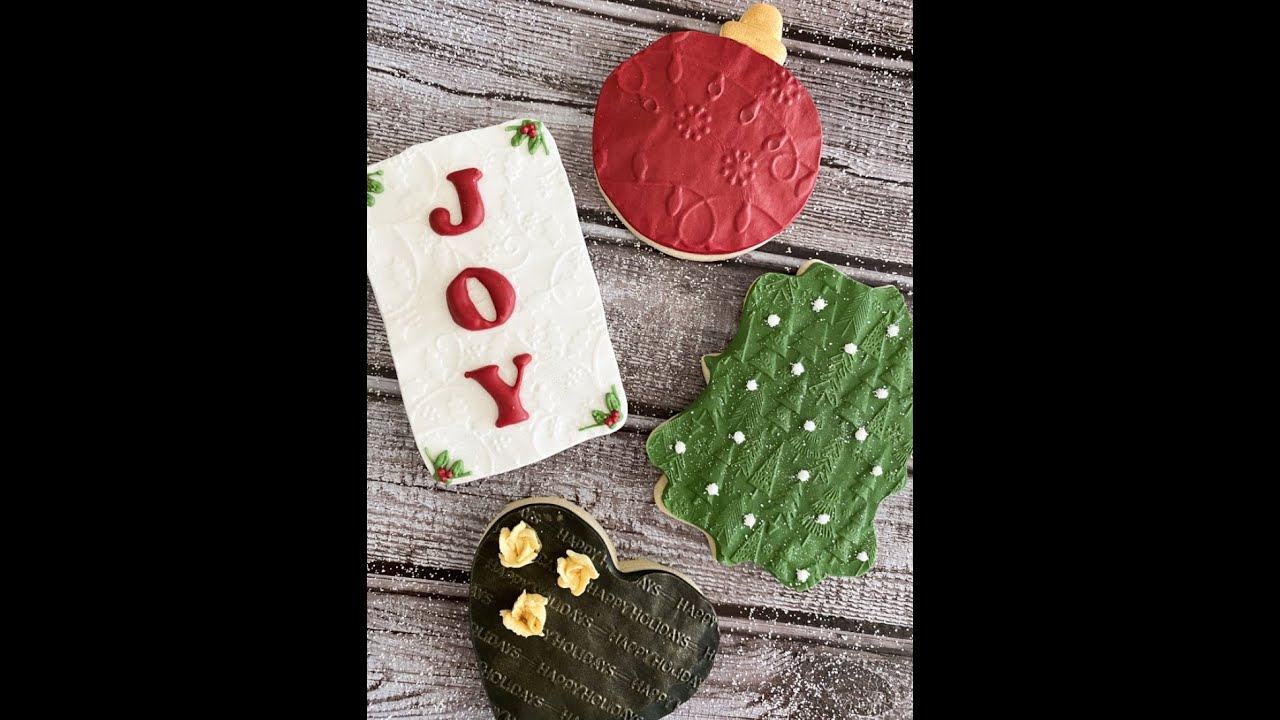 Let's Decorate Cookies with Embossed Parchment Paper! YouTube
