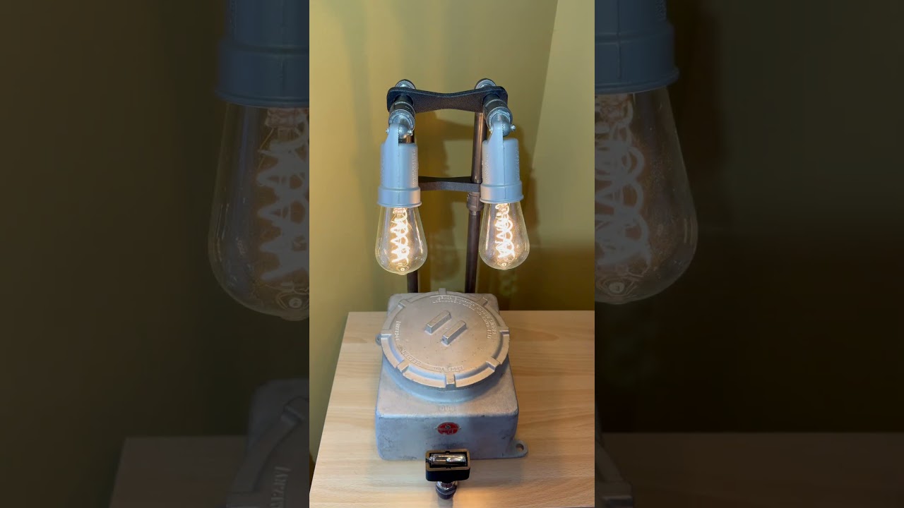 Using a Mercury Switch on a Lamp #steampunk