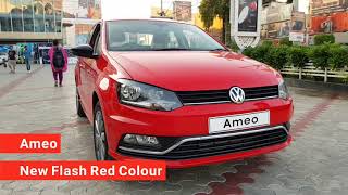 Ameo Flash Red Colour