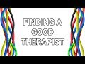 Differently Wired - Episode 62 - Finding a Good Therapist