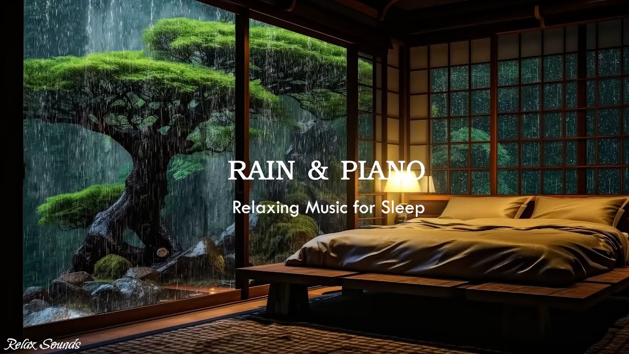 Deep Sleep Music + Insomnia | Rain Sounds for Sleeping & Relaxing Piano ...