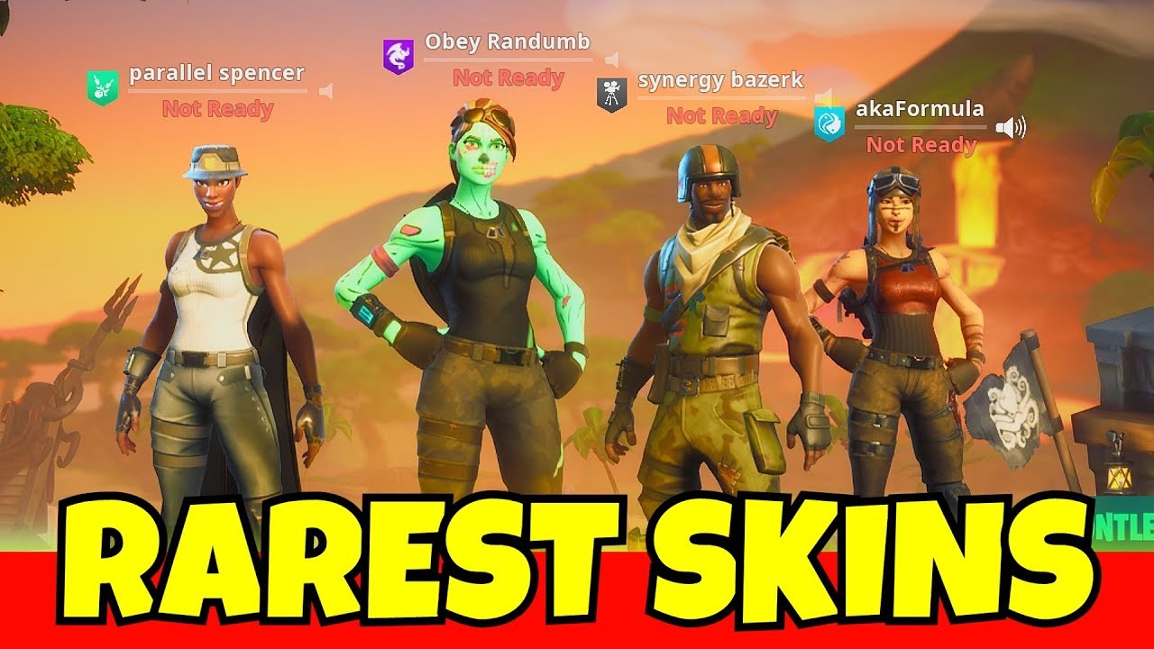 we only used the MOST OG SKINS in fortnite... (this ...