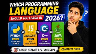 Which Programming Language Should You Learn in 2026 | Python vs JavaScript vs C++ vs Java
