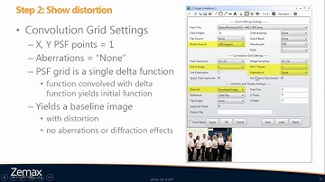Simulating image quality in OpticStudio