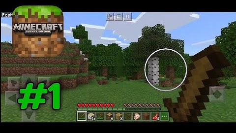 Minecraft: Pocket Edition | GamePlay Walkthrough Part 1