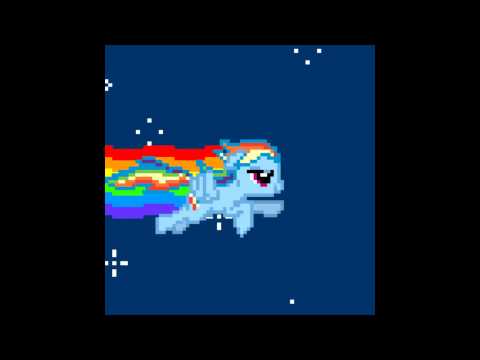 Nyan Rainbow Dash (Heavy Metal)