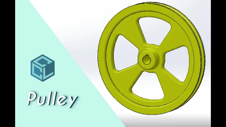 SOLIDWORKS Tutorial - How to Design V-belt Pulley in SOLIDWORKS