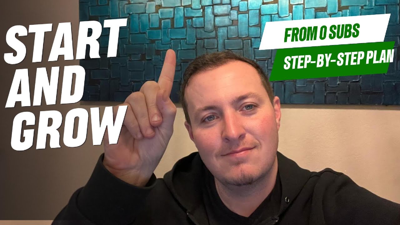 Start and grow a Youtube Channel from 0 views and 0 Subs! Step-by-Step ...