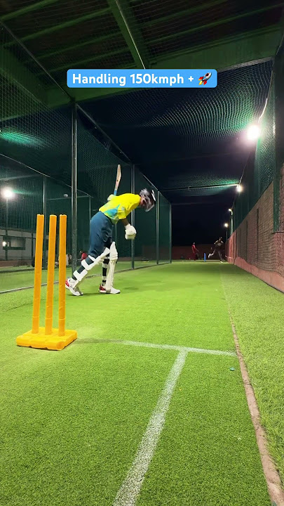 150kmph from batters view