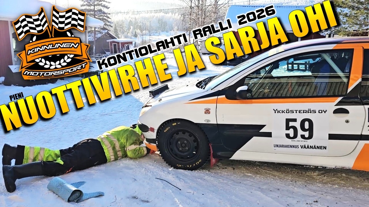 Vlog - Kovia oppirahoja Kontiolahti Rallista