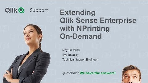 STT - Extending Qlik Sense Enterprise with NPrinting On-Demand