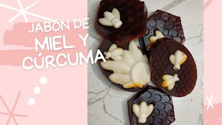 Jabón de miel y cúrcuma paso a paso