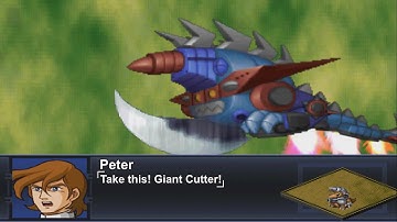 [EN]Super Robot Wars Alpha 2 - Daiku Maryu(Without Head) Attacks | 第2次スーパーロボット大戦α - 大空魔竜(頭部なし) 全武装