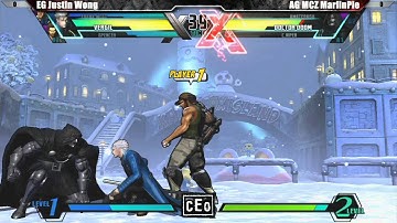 UMVC3 Top 8 EG Justin Wong vs AG MCZ MarlinPie - CEO 2012 Tournament