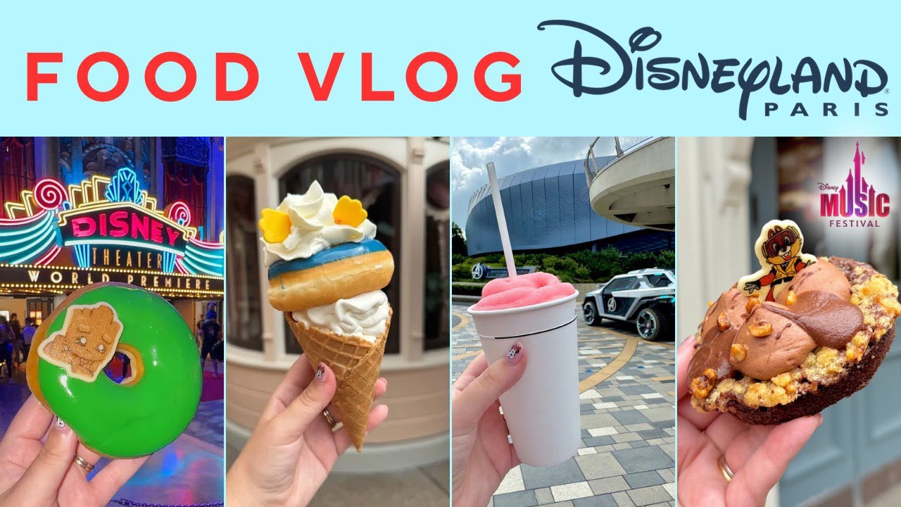 Disneyland Paris Food | Snacks | Quick Service | Food Vlog | Lounge Lightspeed | PYM Kitchen