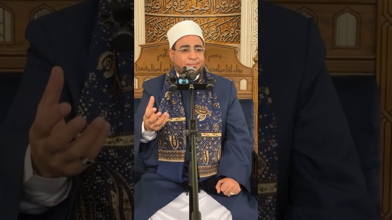 كلمة الدكتور محمد حسن قاعود بمسجد سيدتنا زينب رضي الله عنها وأرضاها 