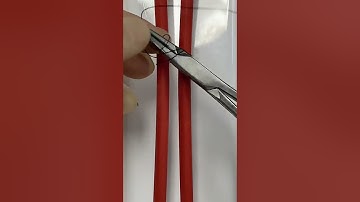 Uitleg over het vastzetten van ligaturen