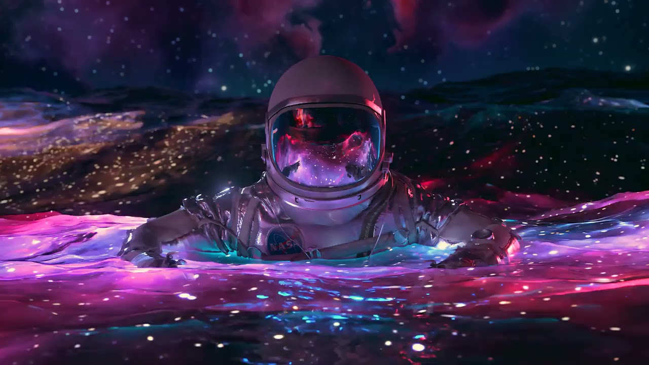 Floating in Space 4k I recently AI upscaled the original 1080p version