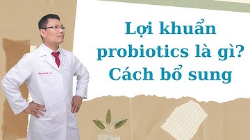 Lợi khuẩn probiotics là gì và cách bổ sung lợi khuẩn cho bé?
