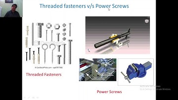 DME 1 Module 5 Power screws session 1