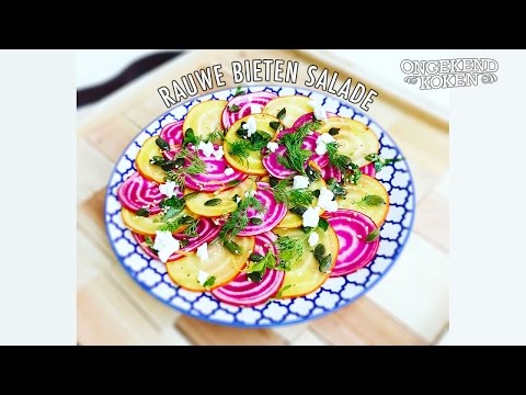 Video: Rauwe Bietensalade Koken