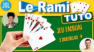 TUTO. Tutoriel jeu de cartes "Le Rami". Jeux de cartes familial. Règles du jeu. Jeux & Logique. screenshot 3