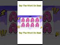 Say the Word on Beat CHALLENGE | EASY TO INSANE