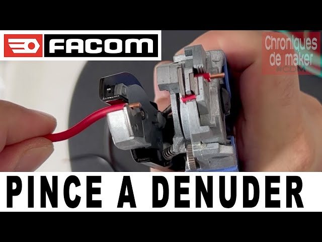 Facom Pince à dénuder automatique ULTRA EFFICACE pour LES PROS ➡️ 100%  EFFICACE 