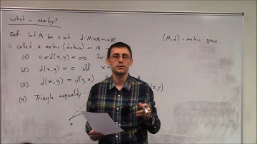 Topics In Analysis (Lecture 1) : Overview of Metric Spaces