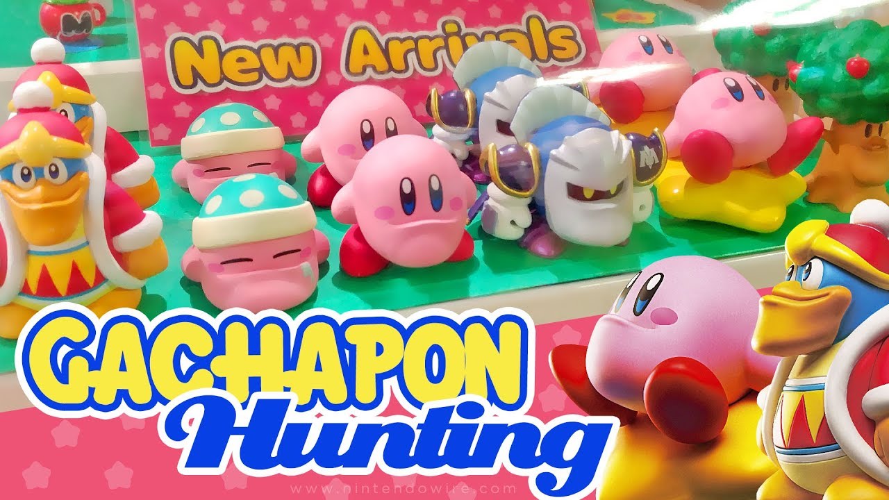 Big Chinned Kirby Gachapon Hunting in Japan | GIVEAWAY! - YouTube