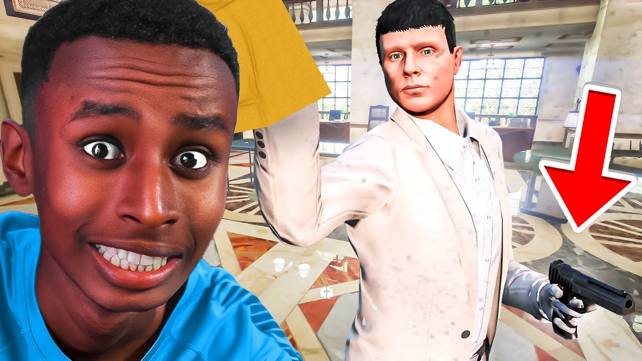Mohamed Ali Doet Overval Als Schoonmaker.. (GTA RP)