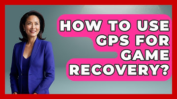 How To Use GPS For Game Recovery? - The Marksman
