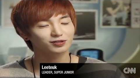 101108 Super Junior @ CNN ( Leeteuk Siwon Interview )