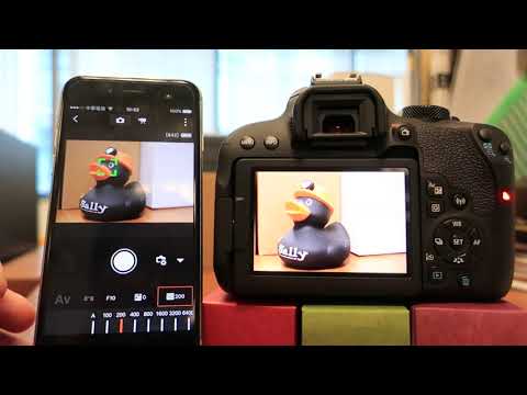 Canon EOS 800D 與Camera Connect APP連線設定與操作