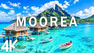 Moorea 4K Drone Footage | Turquoise Lagoons, Mount Rotui & Polynesian Paradise | Ocean Chill Deep