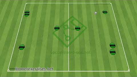 Passing and sprinting drill by soccerexercises #Shorts