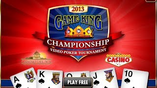 The Game King Championship - World's Largest Video Poker Tournament screenshot 1