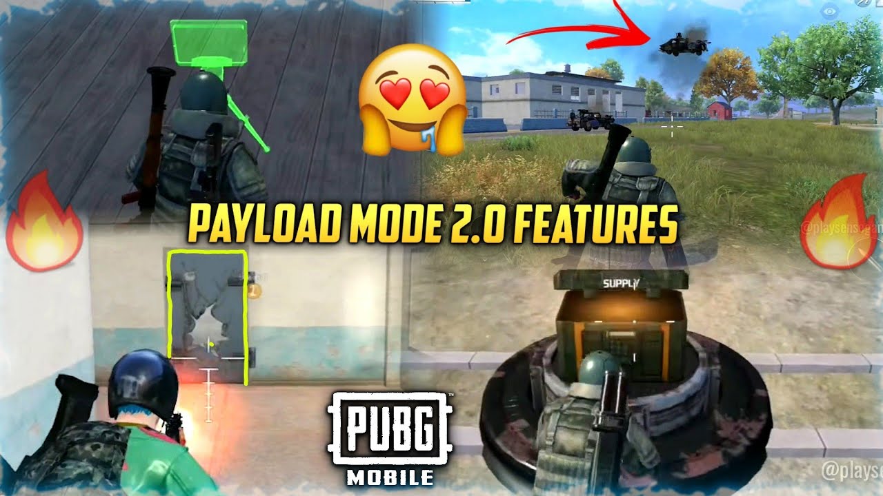 PUBG MOBILE PAYLOAD 2.0 ALL NEW FEATURES l NEW PAYLOAD MODE 2.0 SEASON 15 NEW 1.0.0 UPDATE