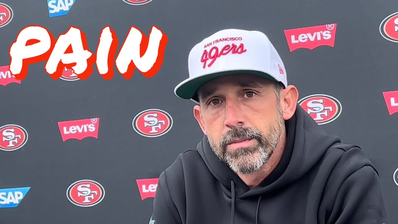 Kyle Shanahan Takes 40 Seconds to List all the 49ers’ Injuries