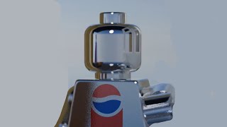 LEGO Pepsi Man (Blender Animation)